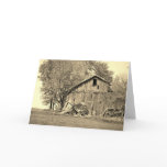 Old Barn in Rural Ohio Note Card
