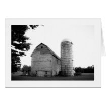 Old Barn Note Card cards