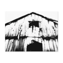 Old barn postcards