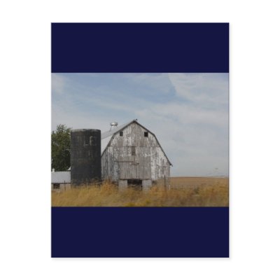 OLD BARN POSTCARD by MAPASUE