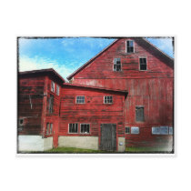 'Old Barn' Postcard