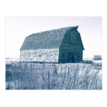 Old Barn Postcard
