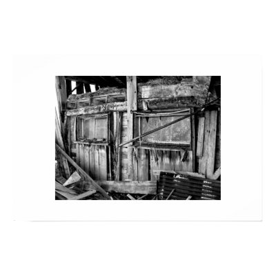 Old Barn Print by danascott