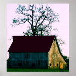 Old Barn Poster