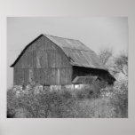 Old barn poster posters