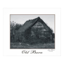 Old Barn Print #1 by klocke Old Barn Print #1