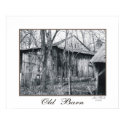 Old Barn Print #5 by klocke Old Barn Print #5