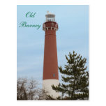 Old Barney Lighthouse NJ Postcards