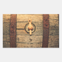 sticker, old, barrel, retro, wood, beer, alcohol, funny, cool, old barrel, wooden, humor, fun, Sticker with custom graphic design