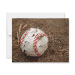old baseball announcement