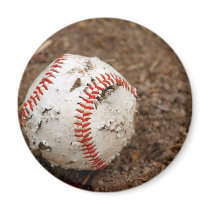 old baseball fridge magnets