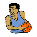 Old basketball player