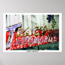 old billboard poster