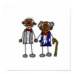 Old Black Gay Couple Print