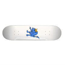 Old Blue Dragon Skate Board