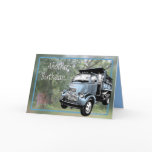 Old Blue dumptruck-customize cards