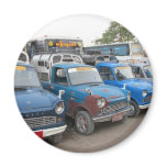 Old Blue Mazdas Taxis magnets