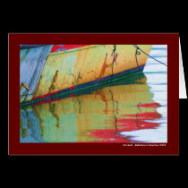 Old Boat Card