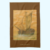Old Boat kitchen towels