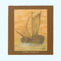 Old Boat notepads