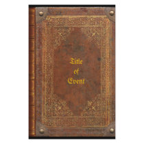 Old Book Flyer Design