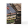 Old book stack greeting cards