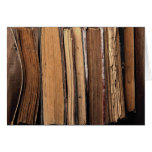 Old books cards