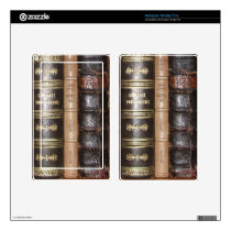 Old Books Kindle Fire Skin