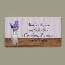 Old Bottle Of Lavender Label labels