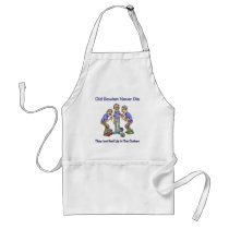 Old Bowlers Never Die aprons