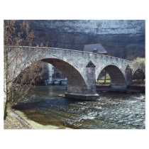 Old bridge, Fribourg, Switzerland Full Color Flyer