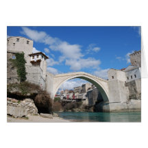 Old Bridge in Mostar Card