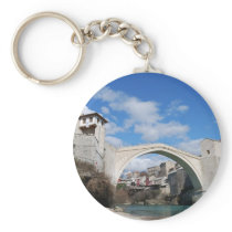 Old Bridge in Mostar Key Chains