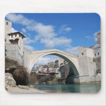 Old Bridge in Mostar Mouse Mat
