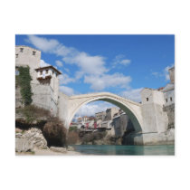 Old Bridge in Mostar Post Card