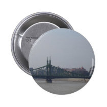 Old bridge on the Danube buttons
