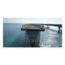 old bridge customized photo card