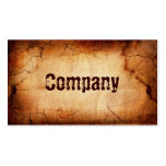 old burnt papyrus Business Cards