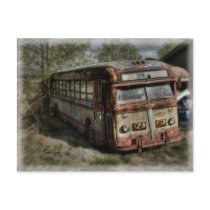 Old Bus postcards