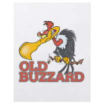 old buzzard funny cartoon character flyers