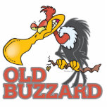 old buzzard funny cartoon character photo sculptures