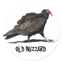 OLD BUZZARD STICKERS