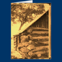 Old Cabin in Utah cards