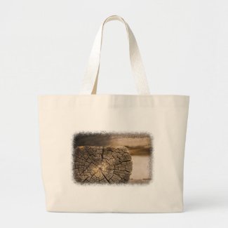 Old Cabin Textures Tote Bags