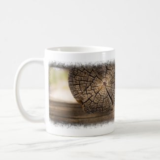 Old Cabin Wood Textures Coffee Mug