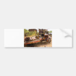 Old Car bumper sticker