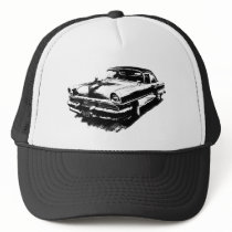 Old car cars rare vintage mustang trucker hat