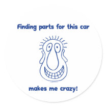 Old Car Parts stickers by HappyDoggies Old Car Parts stickers