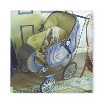 Old carriage magnet