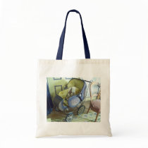 Old carriage tote bag